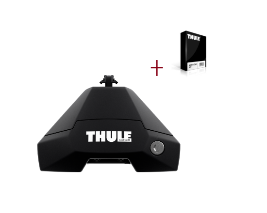 Patky Thule 7105 + montážní kit Thule 5011 - POUŽITÉ