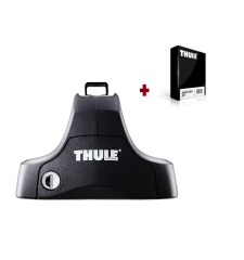 Patky Thule 754 + montážní kit Thule 1730 - POUŽITÉ - Toyota Rav 4, 5-dr SUV bez podélníků