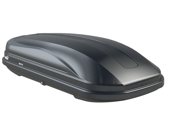 Střešní box HAKR Magic Line 370 - imitace karbonu