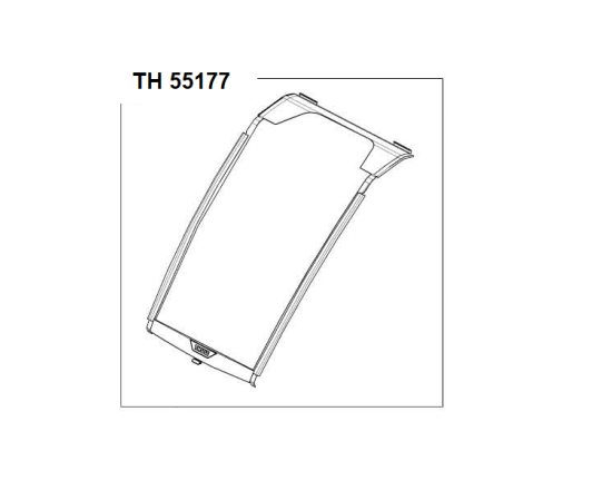 Thule 55177 - Mesh cover - double - dark slate - Thule Chariot Cross 2