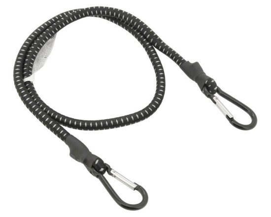 Pružný upínač 10mm KARABINA 1x100cm TÜV/GS 