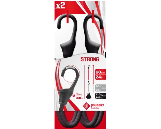 Popruh JOUBERT SUPER STRONG 2x60cm - průměr 9mm