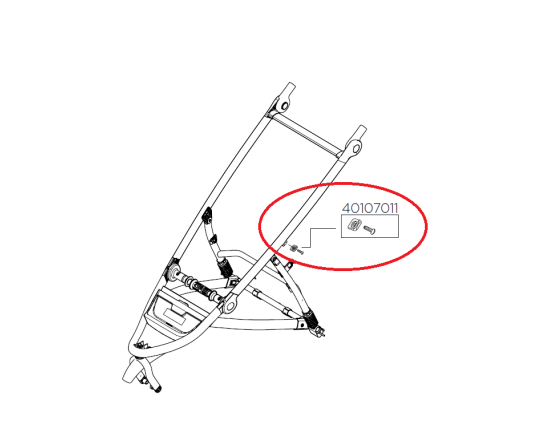 Plastová západka Thule 54933 (40107011)