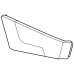 Kryt lampy pravý Thule 54404