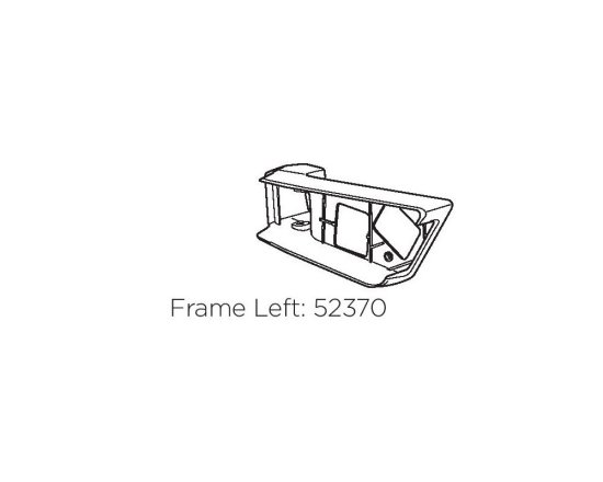 Rámeček lampy levý Thule 52370