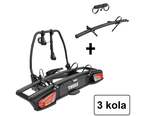 Thule VeloSpace 3 (90321) + adaptér 90311 pro 3 kola