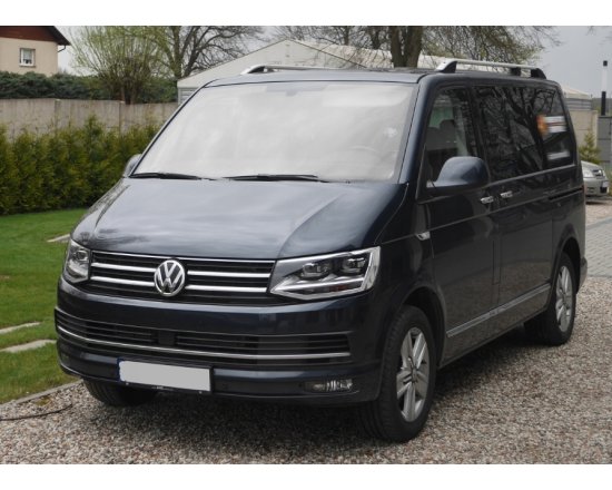 Podélné nosiče stříbrné Volkswagen T5 / T6, prodloužená verze L2