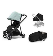 Thule Shine Alaska Blue on Black 2022 + korba + ochrana proti slunci/dešti Thule