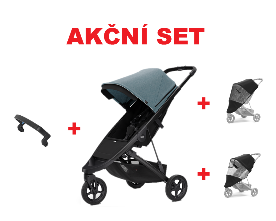 Thule Spring Black Teal Melange 2020 - Akční set